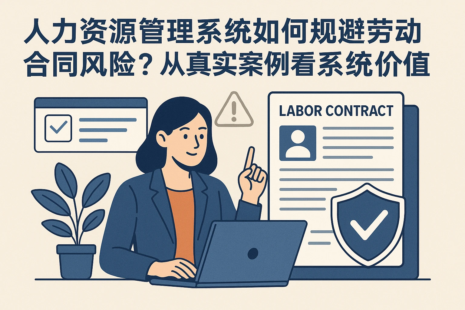 人力资源管理系统如何规避劳动合同风险？从真实案例看系统的合规价值