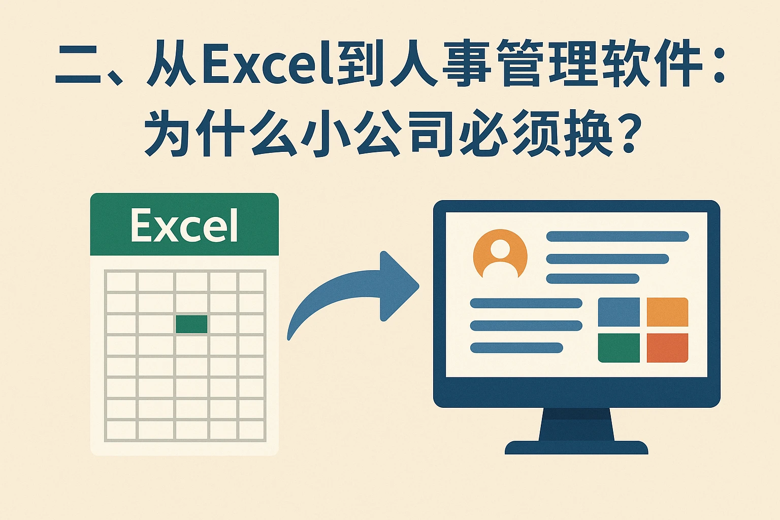 二、从Excel到人事管理软件：为什么小公司必须换？