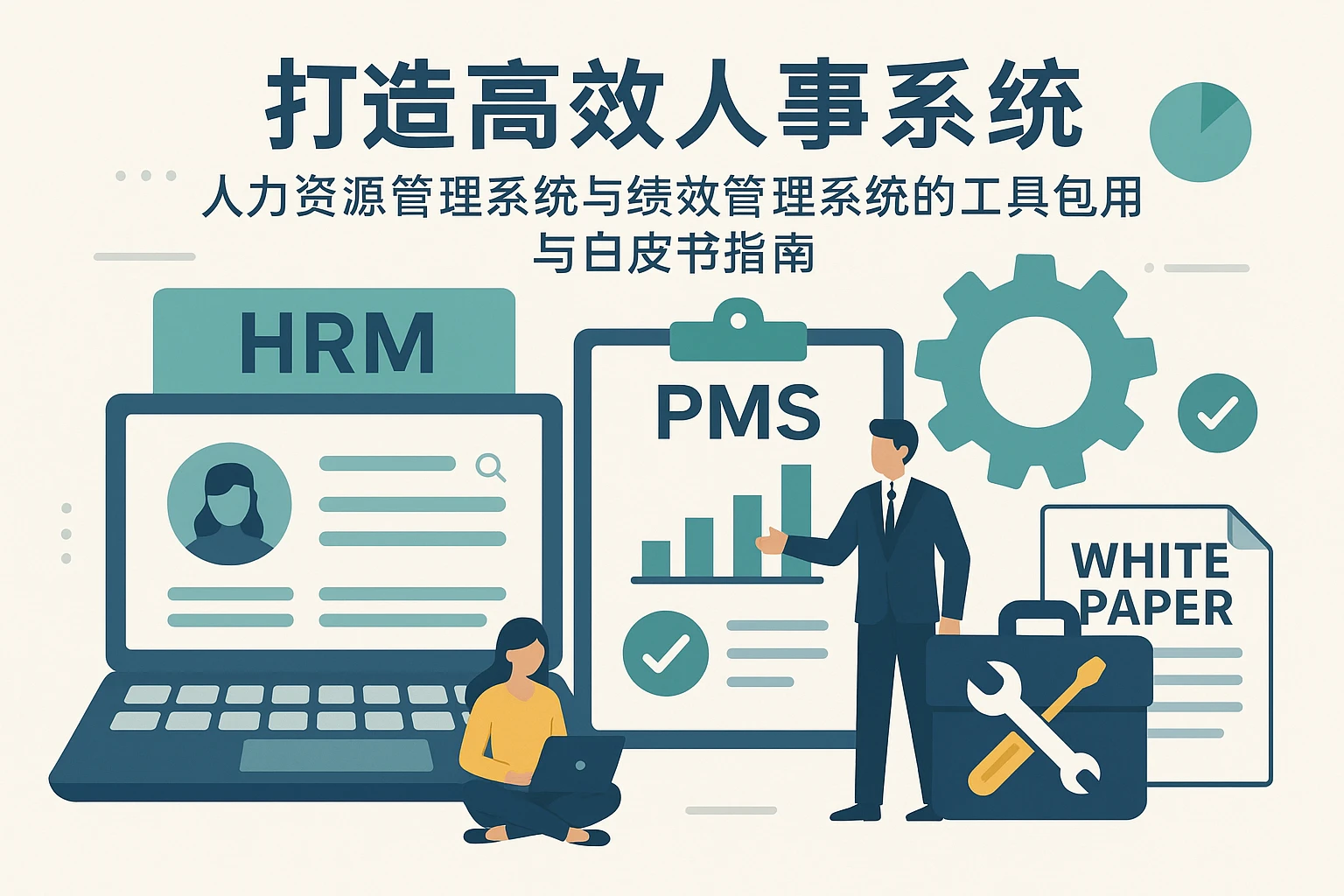 打造高效人事系统：人力资源管理系统与绩效管理系统的工具包应用与白皮书指南