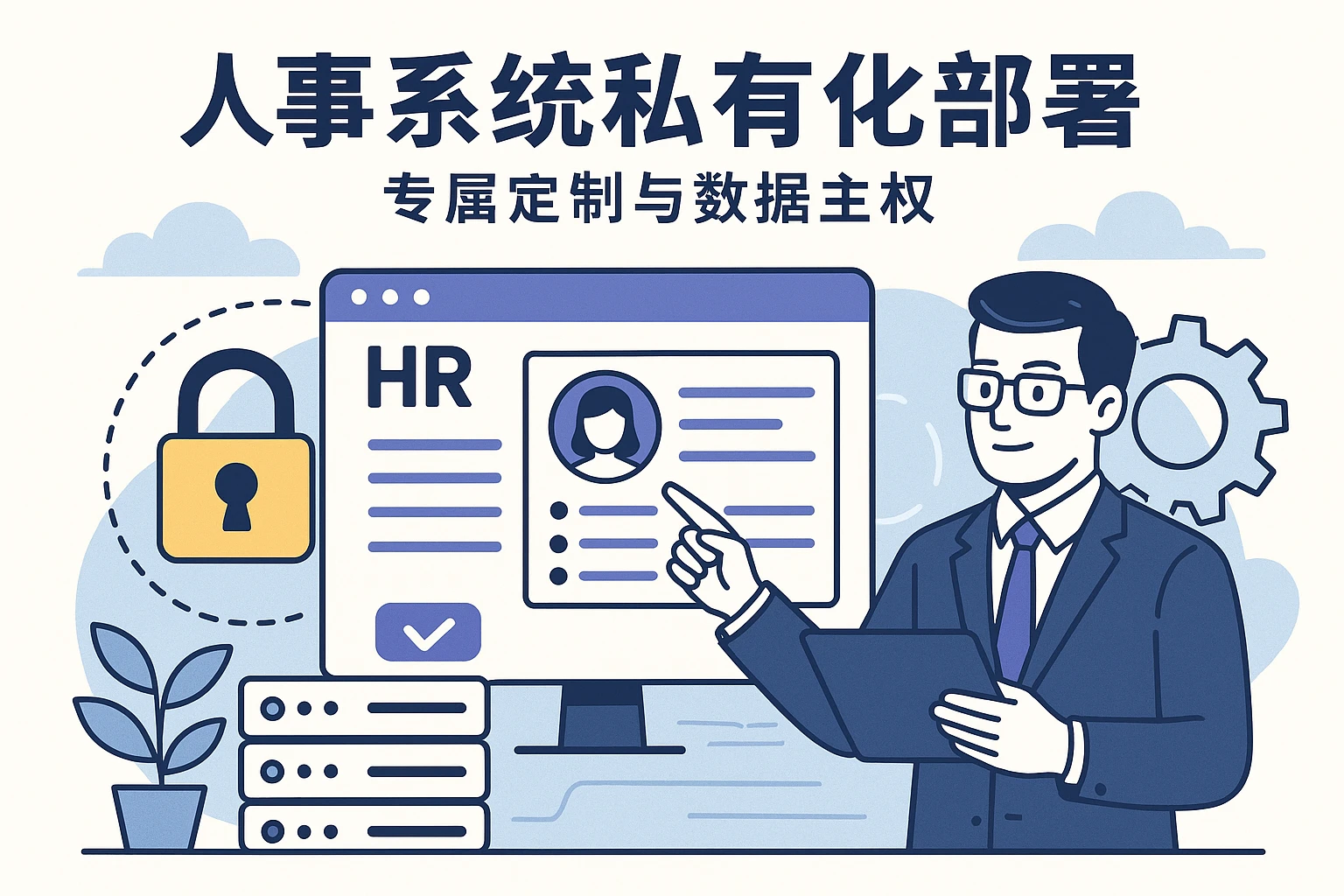 人事系统私有化部署：专属定制与数据主权