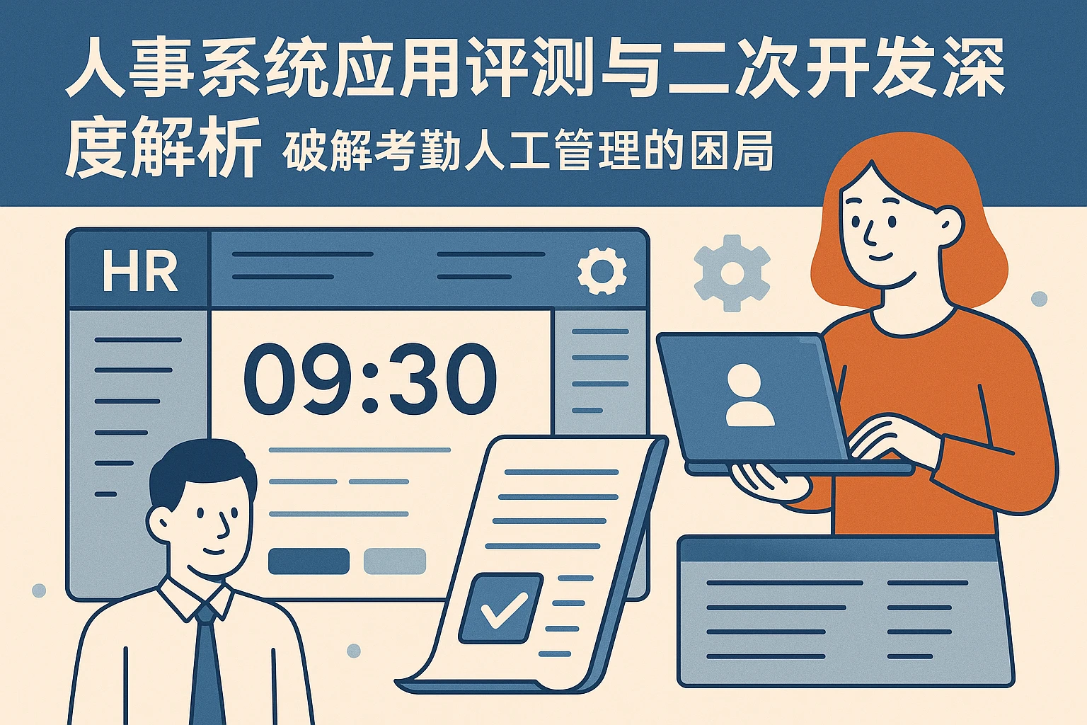 人事系统应用评测与二次开发深度解析：破解考勤人工管理的困局
