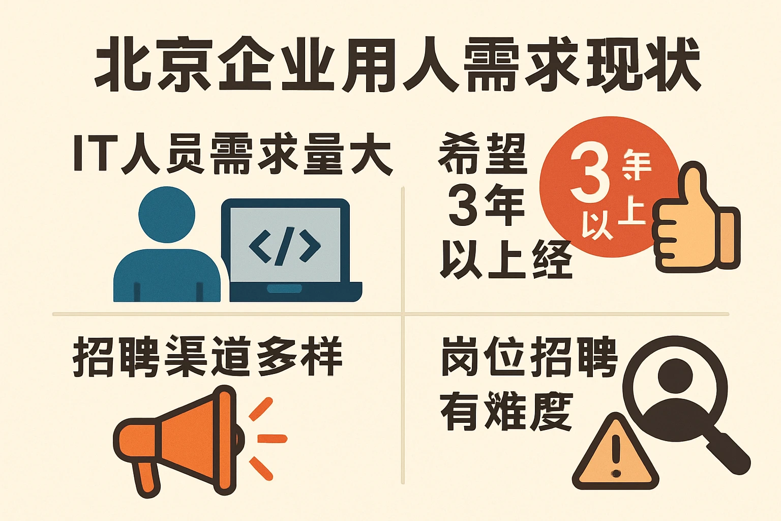 北京企业用人需求现状