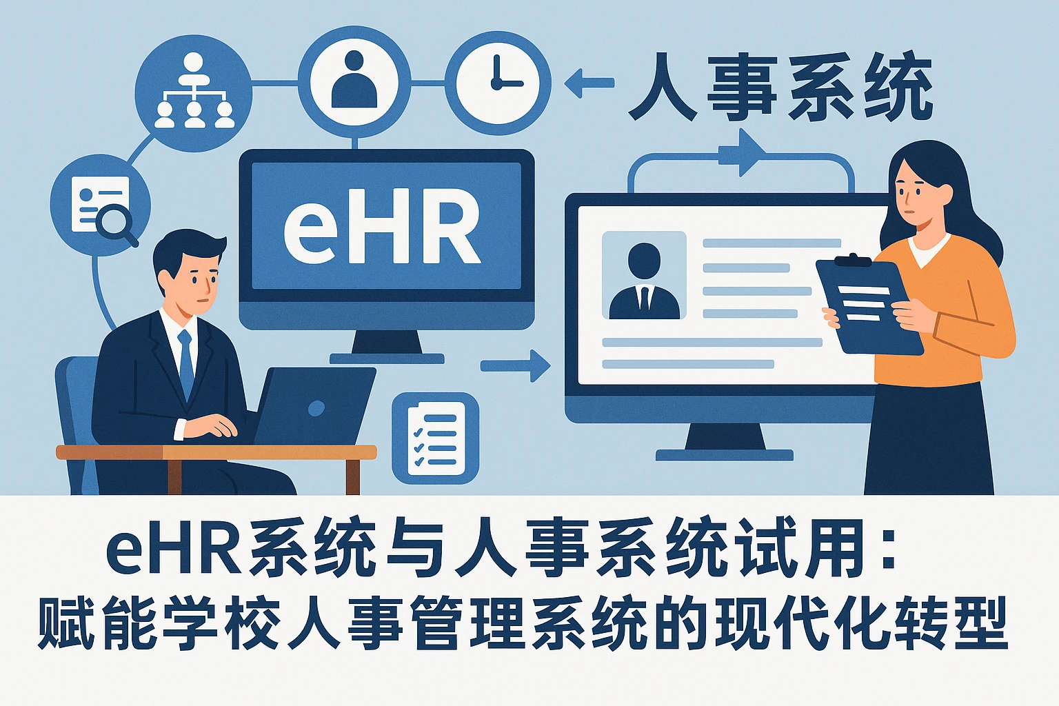 eHR系统与人事系统试用：赋能学校人事管理系统的现代化转型