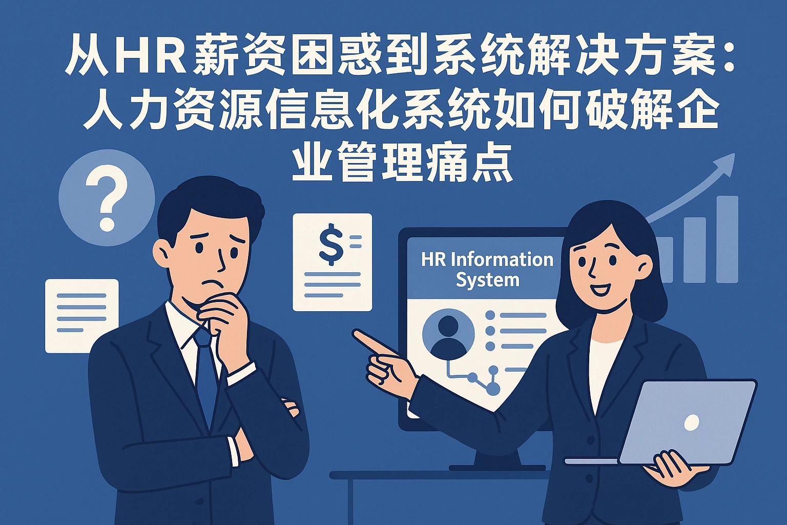从HR薪资困惑到系统解决方案：人力资源信息化系统如何破解企业管理痛点