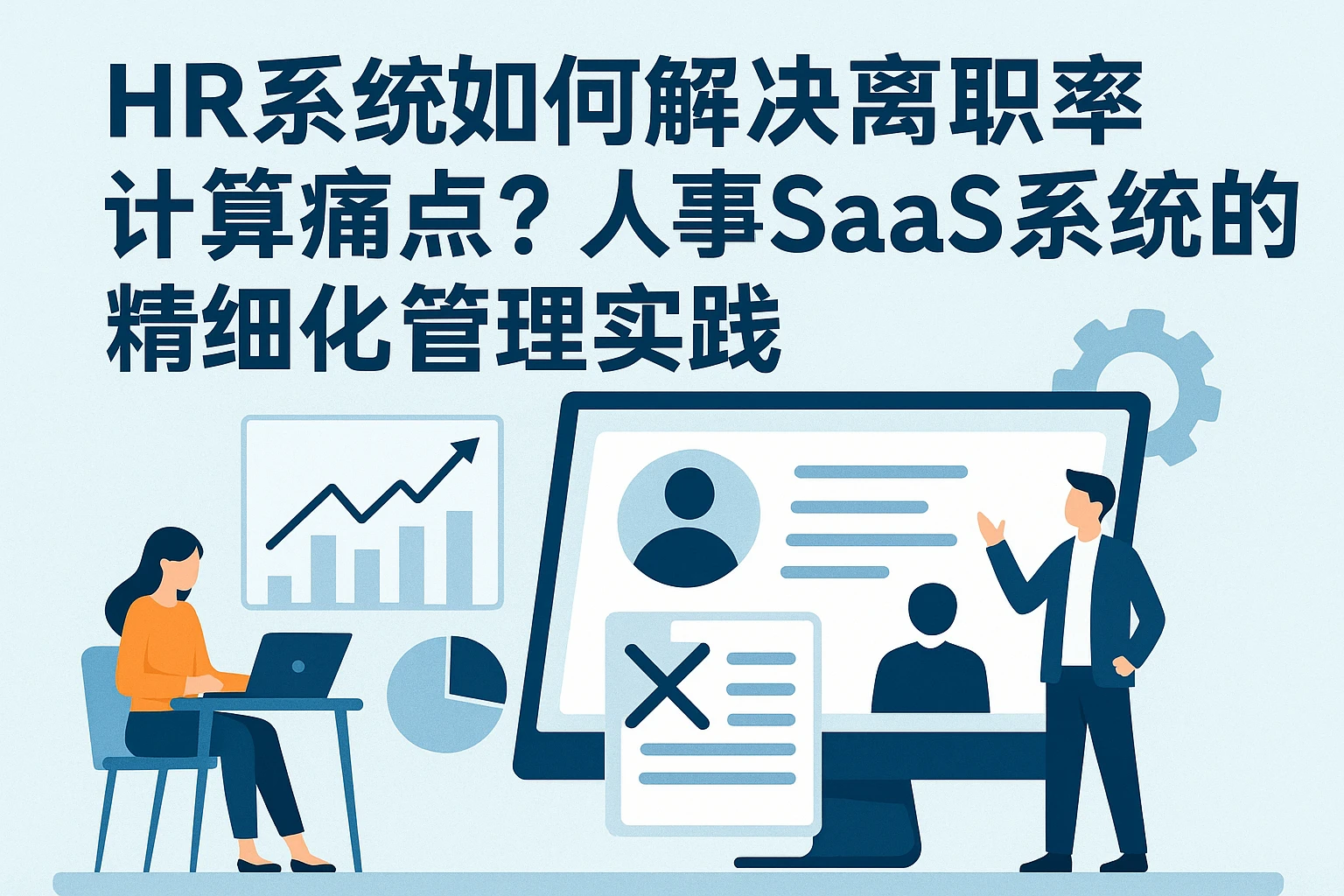 HR系统如何解决离职率计算痛点？人事SaaS系统的精细化管理实践