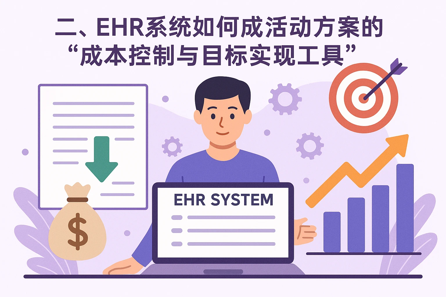 二、EHR系统如何成为活动方案的“成本控制与目标实现工具”？