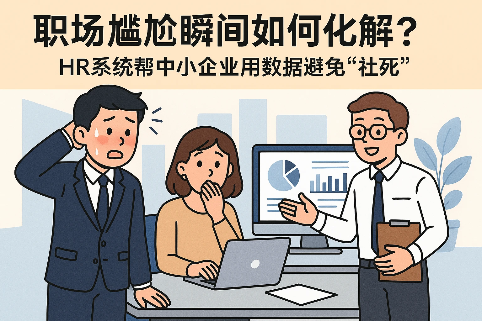 职场尴尬瞬间如何化解？HR系统帮中小企业用数据避免“社死”