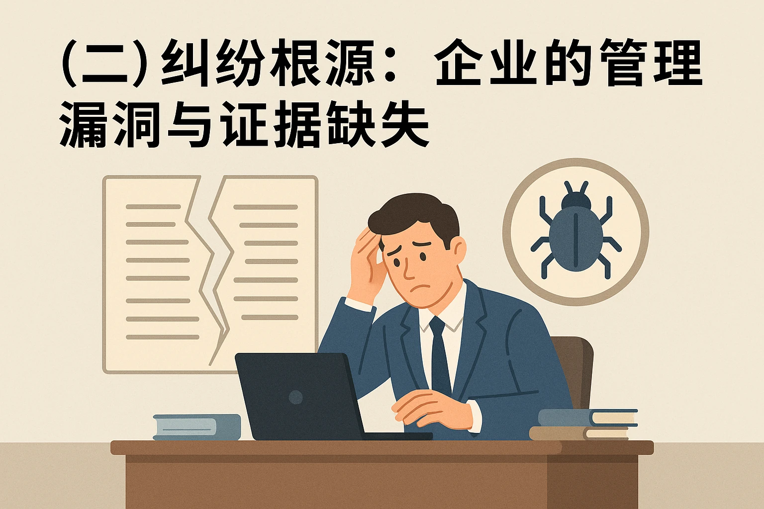 （二）纠纷根源：企业的管理漏洞与证据缺失