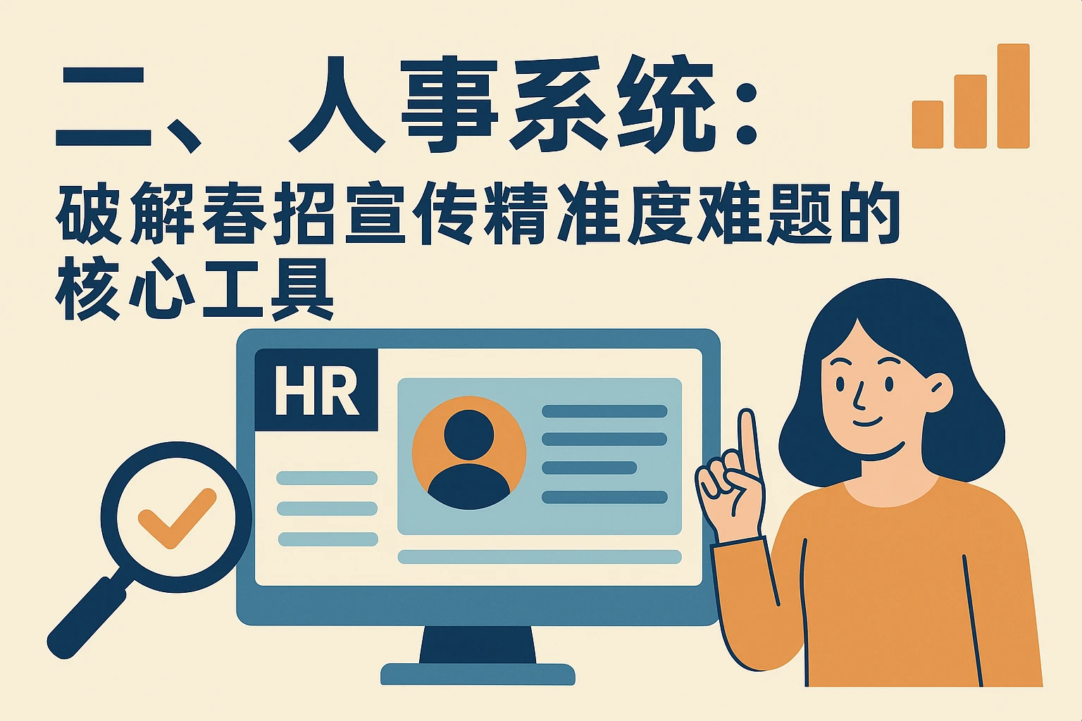 二、人事系统：破解春招宣传精准度难题的核心工具