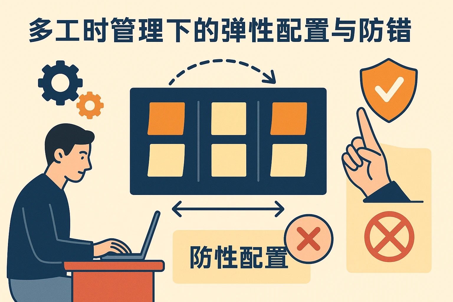 多工时管理下的弹性配置与防错机制