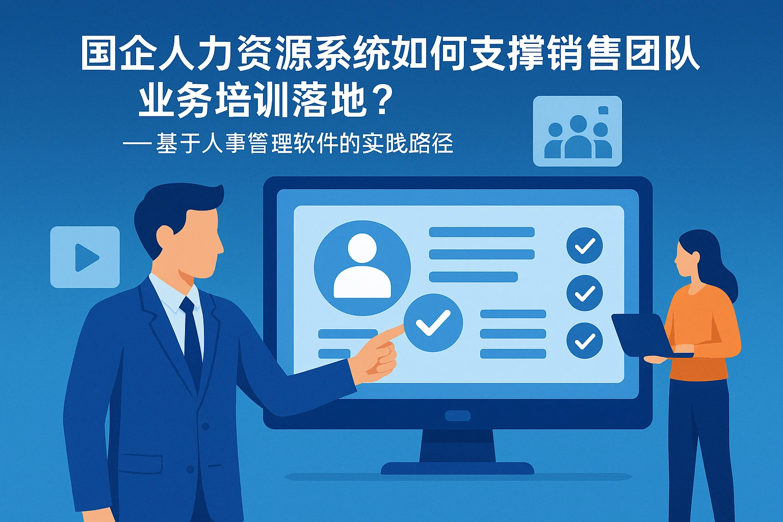 国企人力资源系统如何支撑销售团队业务培训落地？——基于人事管理软件的实践路径