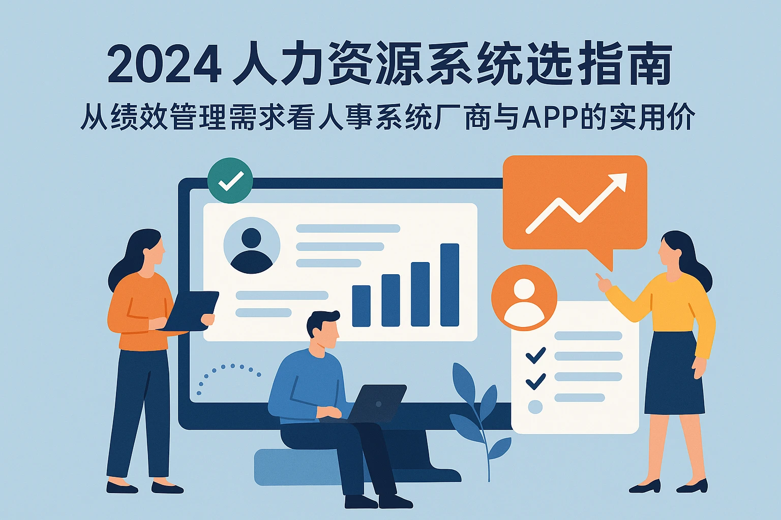 2024人力资源系统选型指南：从绩效管理需求看人事系统厂商与APP的实用价值