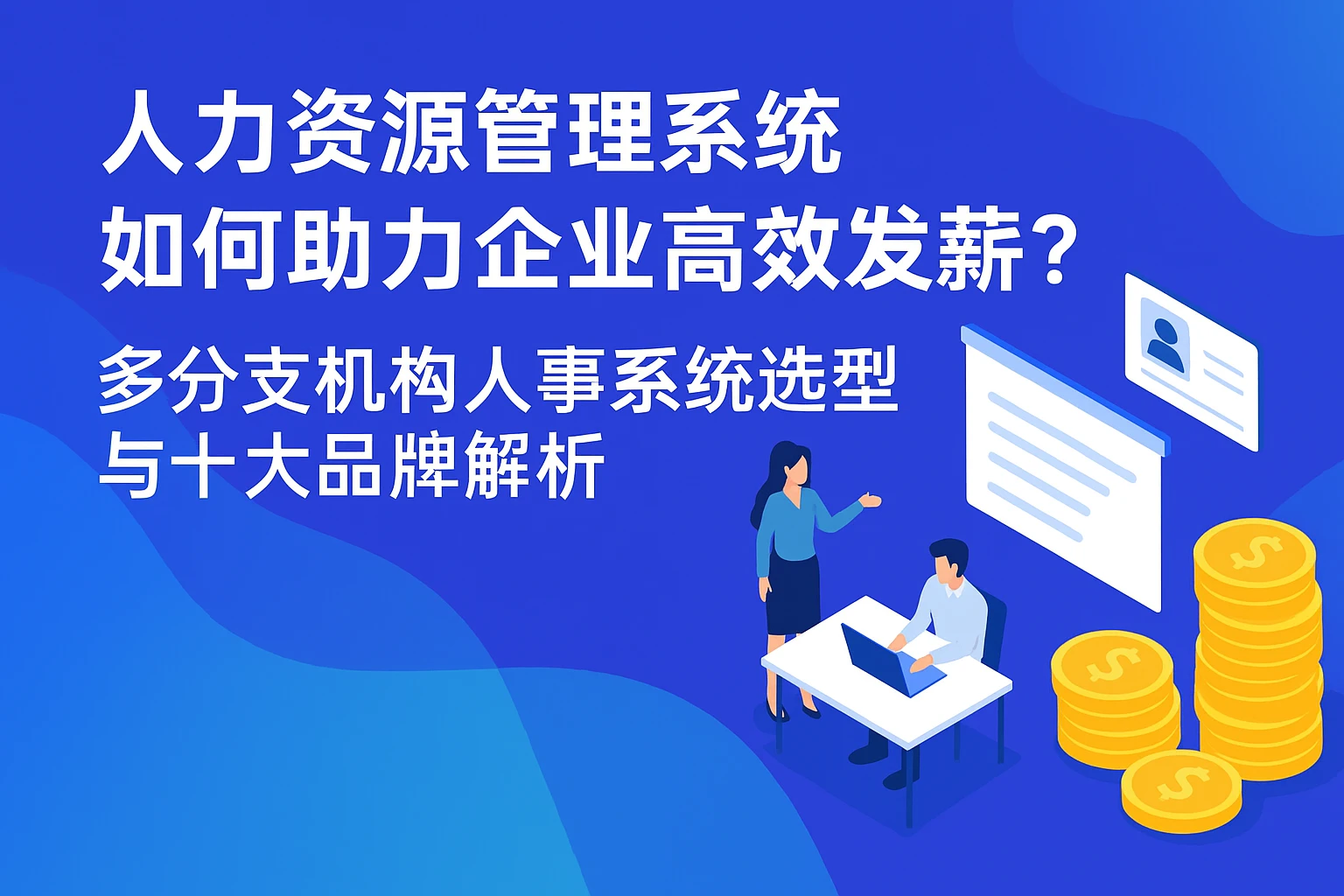 人力资源管理系统如何助力企业高效发薪？多分支机构人事系统选型与十大品牌解析