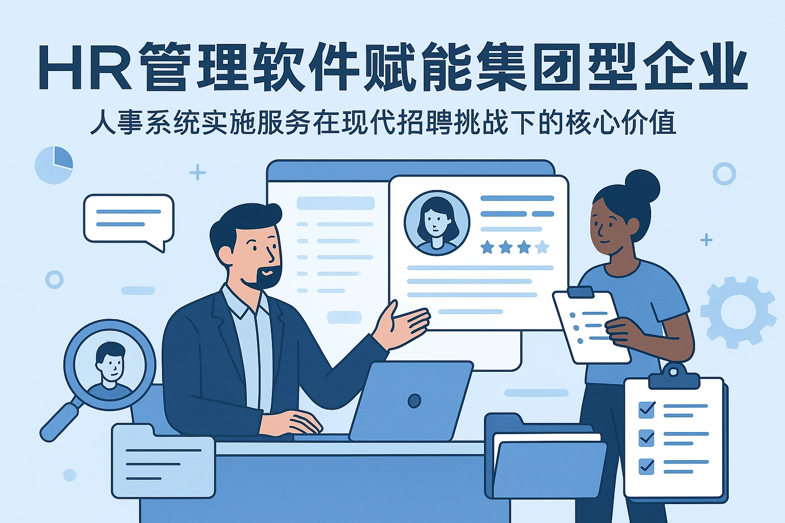 HR管理软件赋能集团型企业：人事系统实施服务在现代招聘挑战下的核心价值