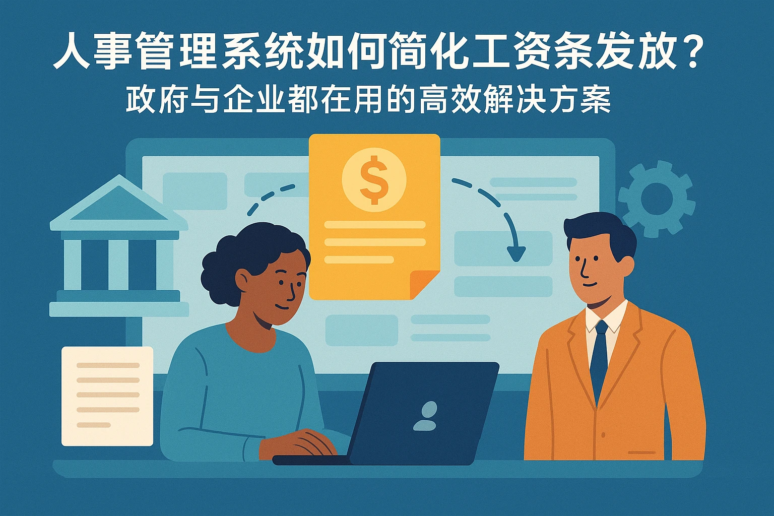 人事管理系统如何简化工资条发放？政府与企业都在用的高效解决方案