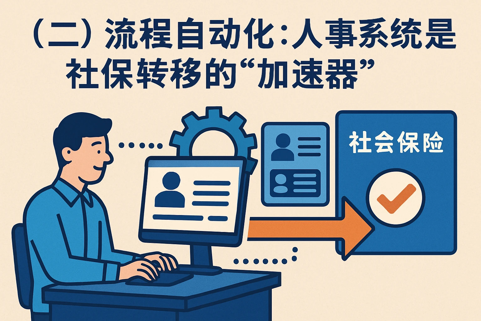 （二）流程自动化：人事系统是社保转移的“加速器”