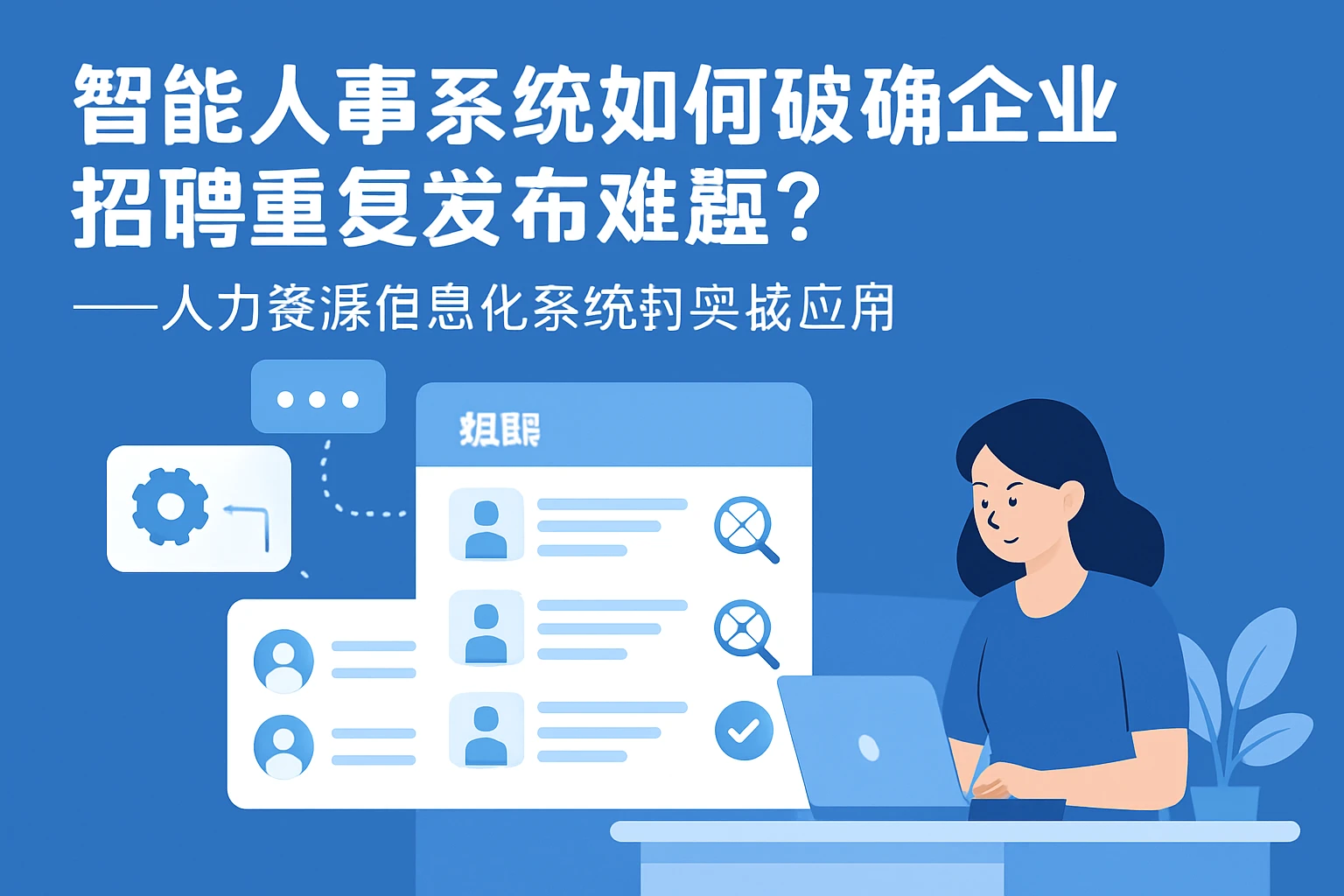 智能人事系统如何破解企业招聘重复发布难题？——人力资源信息化系统的实战应用