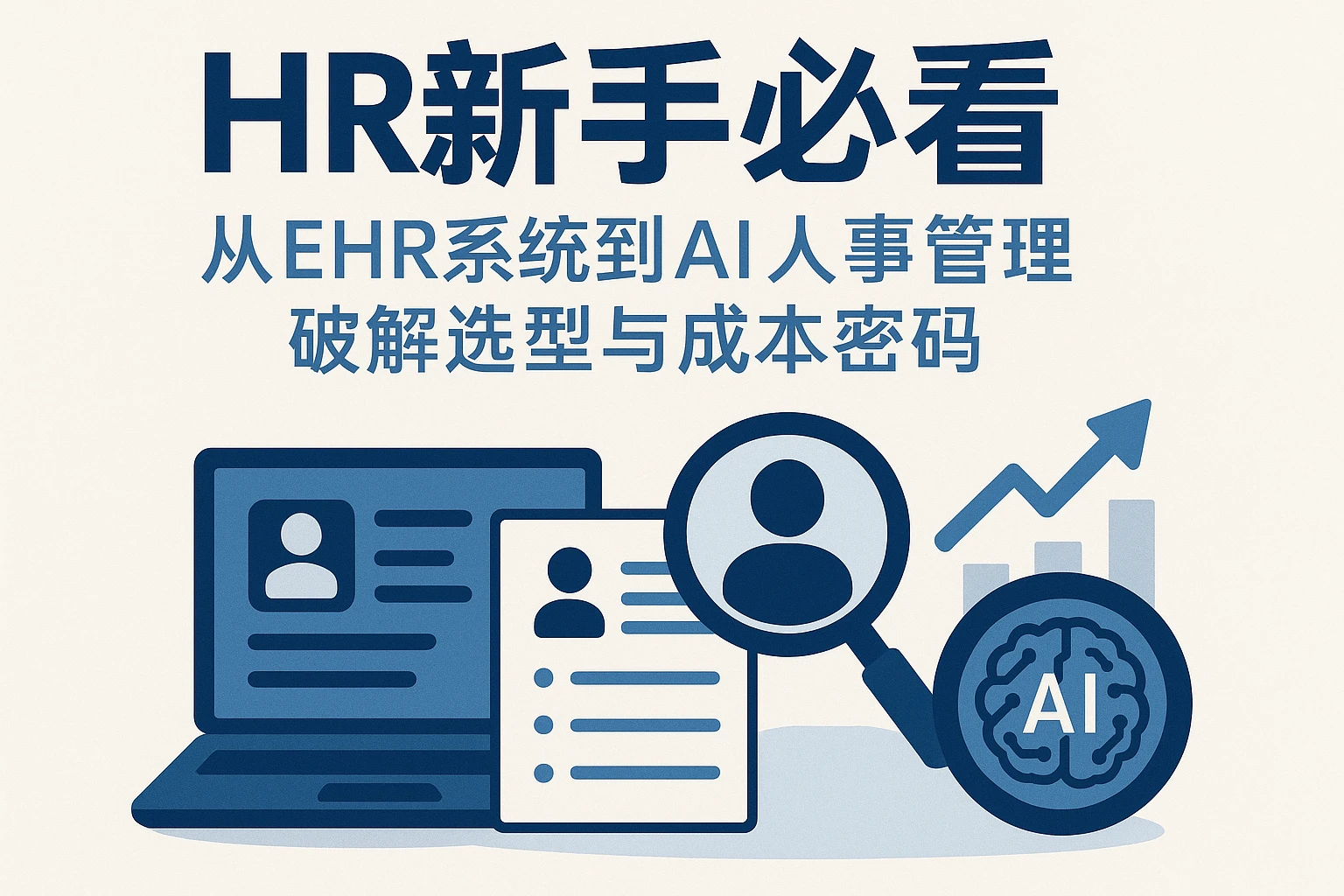 HR新手必看：从EHR系统到AI人事管理，破解选型与成本密码