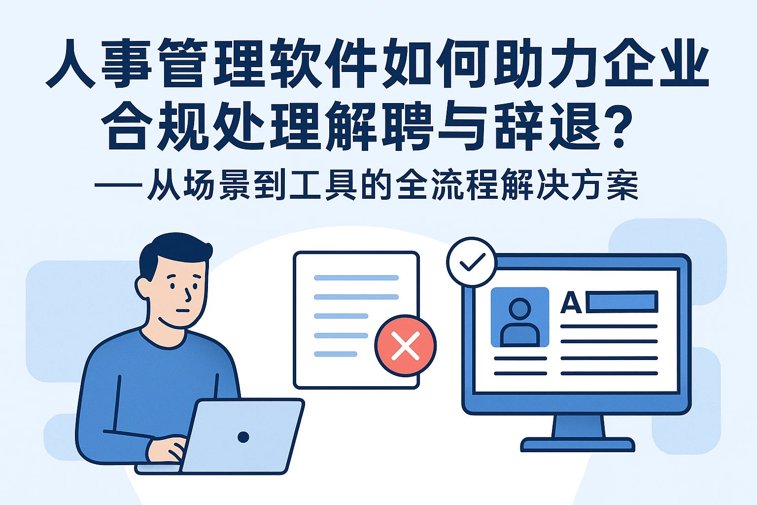 人事管理软件如何助力企业合规处理解聘与辞退？——从场景到工具的全流程解决方案
