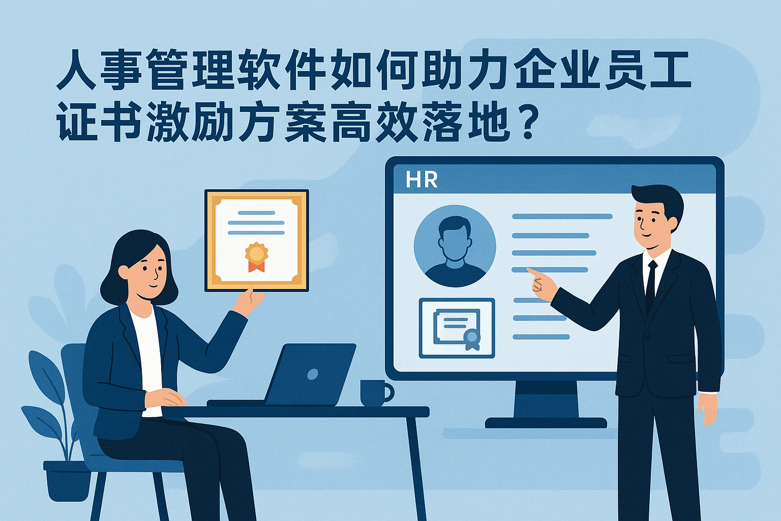 人事管理软件如何助力企业员工证书激励方案高效落地？