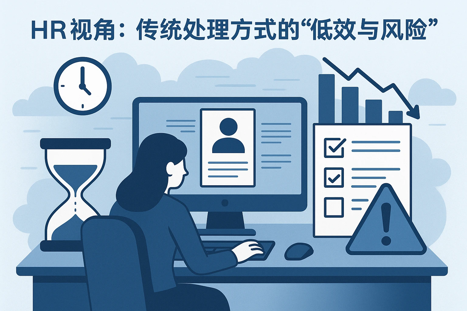 2. HR视角：传统处理方式的“低效与风险”