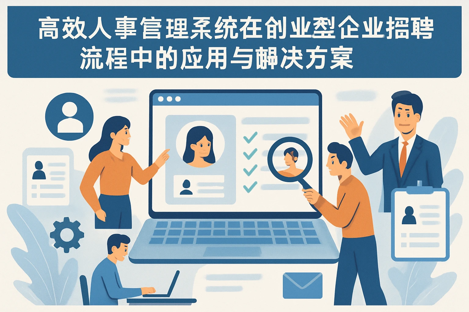 高效人事管理系统在创业型企业招聘流程中的应用与解决方案