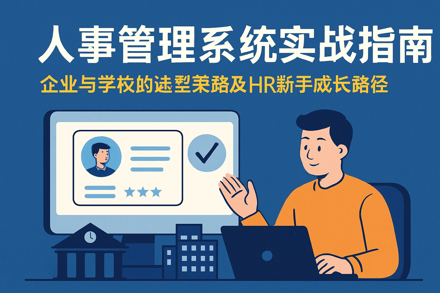 人事管理系统实战指南：企业与学校的选型策略及HR新手成长路径