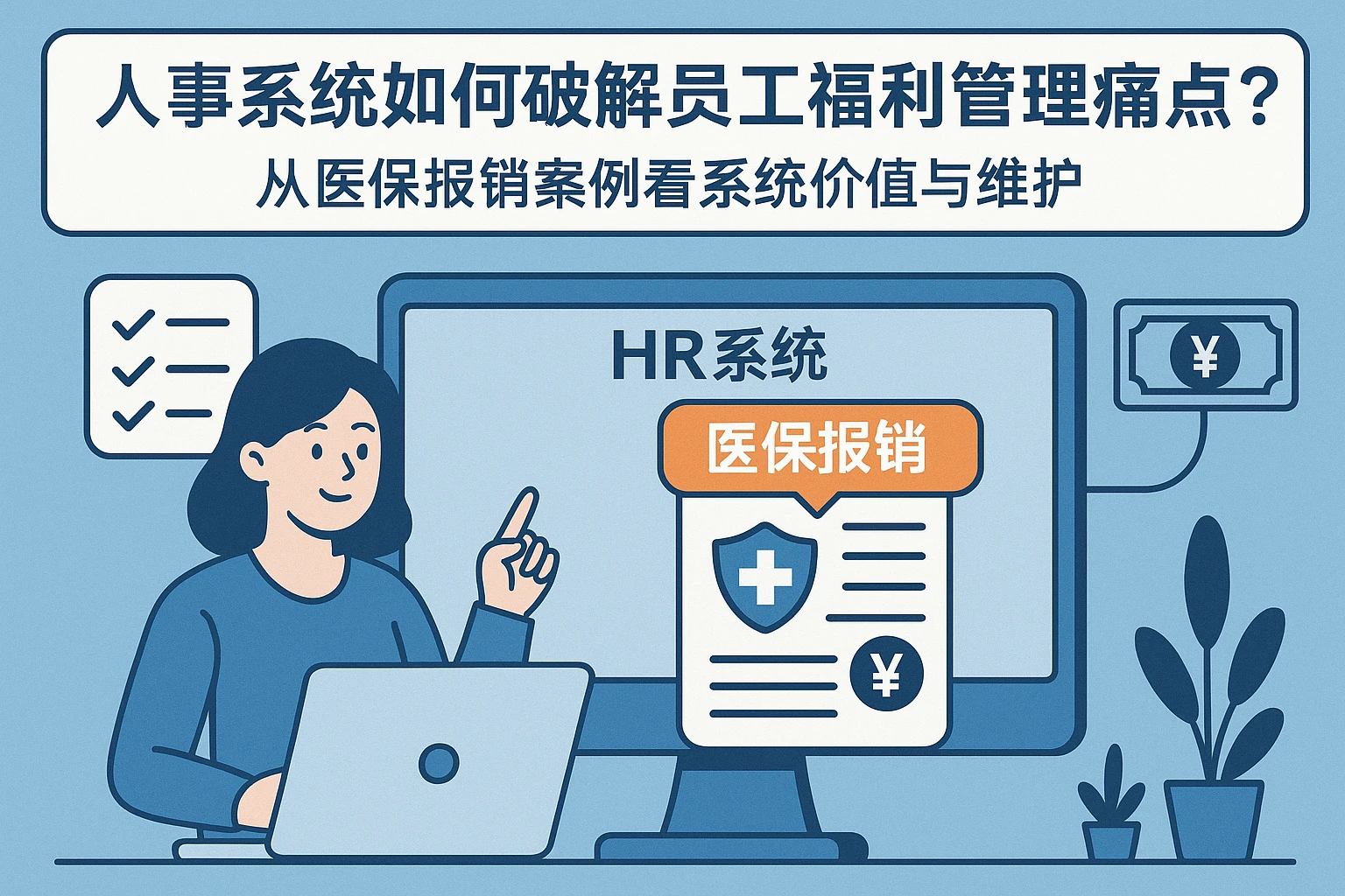 人事系统如何破解员工福利管理痛点？从医保报销案例看系统价值与维护