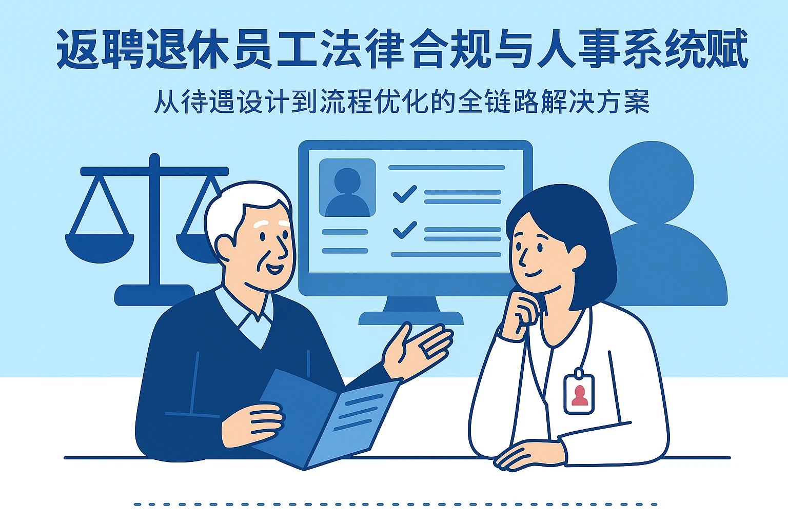 返聘退休员工法律合规与人事系统赋能：从待遇设计到流程优化的全链路解决方案