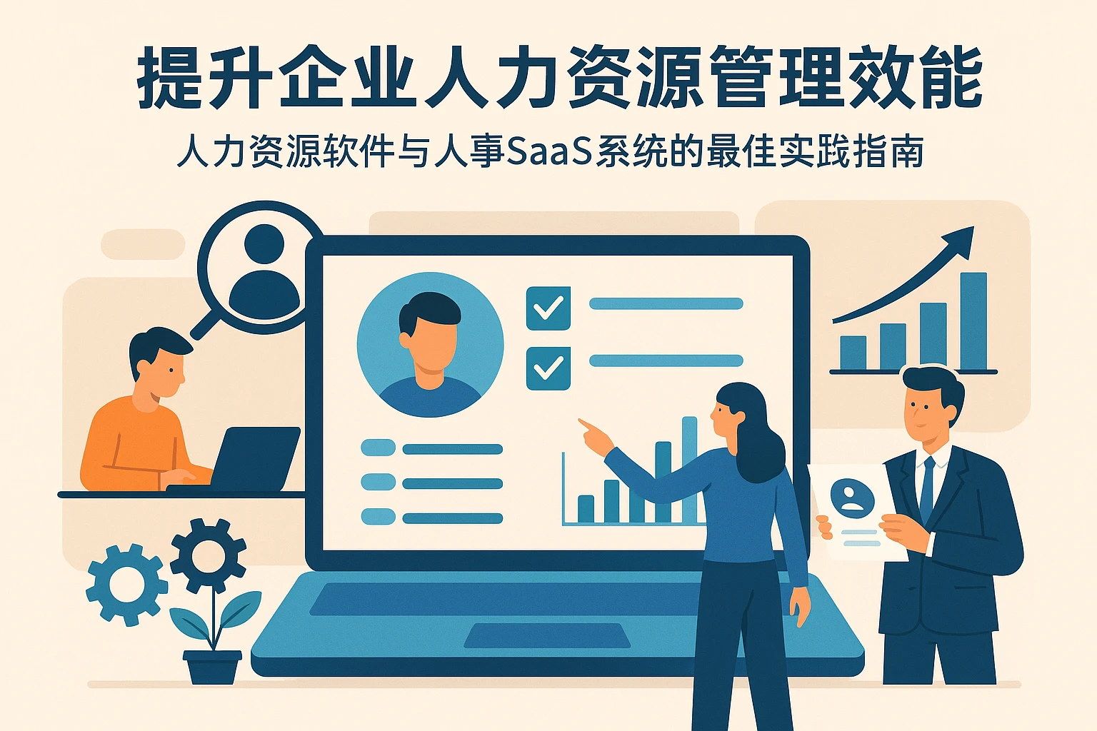提升企业人力资源管理效能：人力资源软件与人事SaaS系统的最佳实践指南