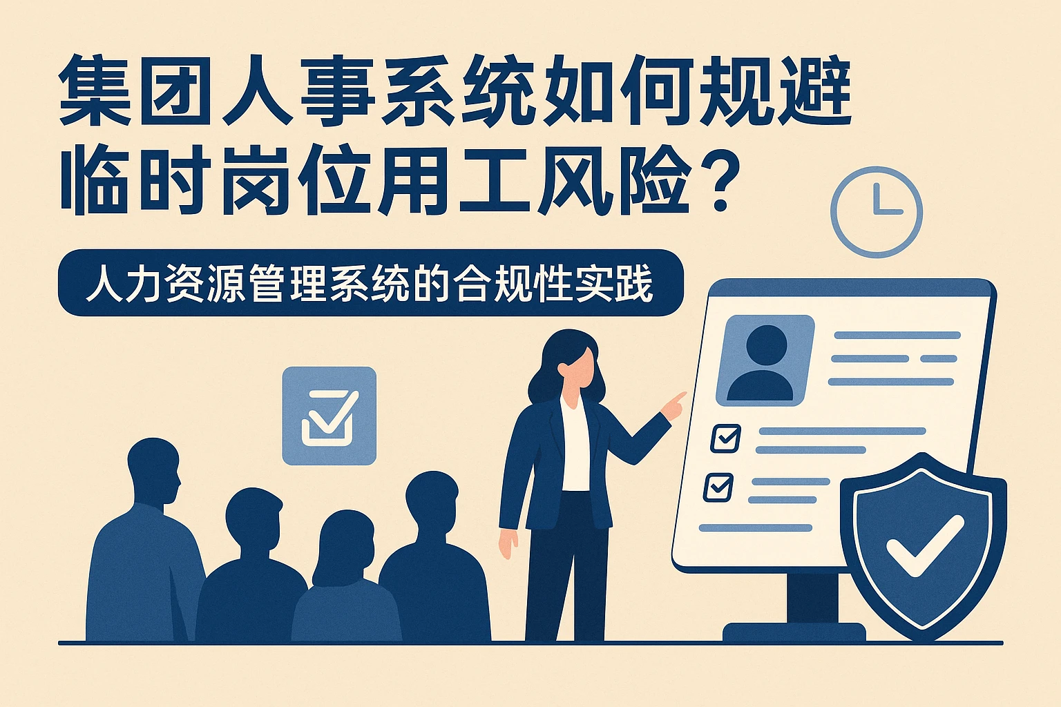 集团人事系统如何规避临时岗位用工风险？人力资源管理系统的合规性实践