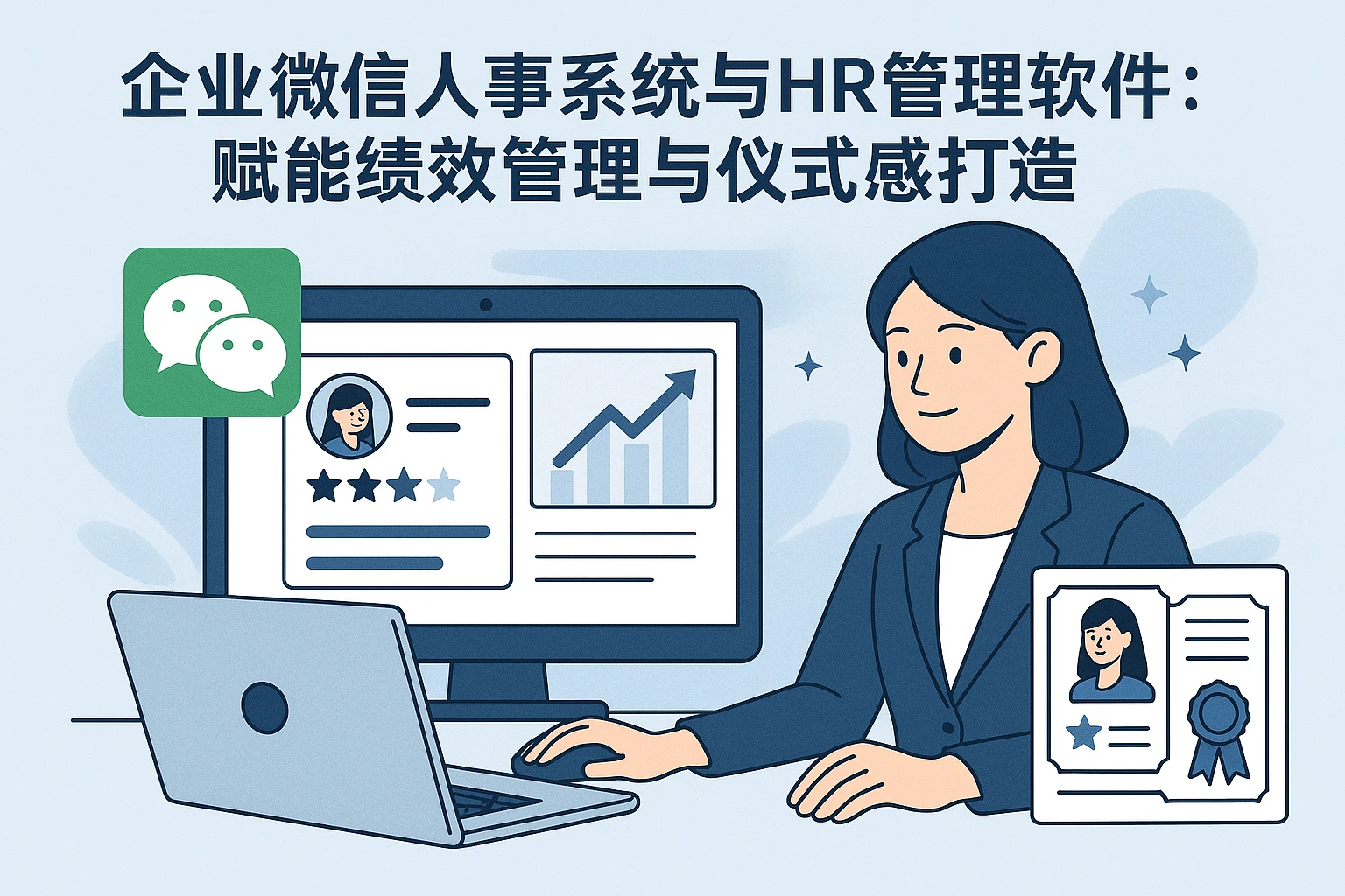 企业微信人事系统与HR管理软件：赋能绩效管理与仪式感打造