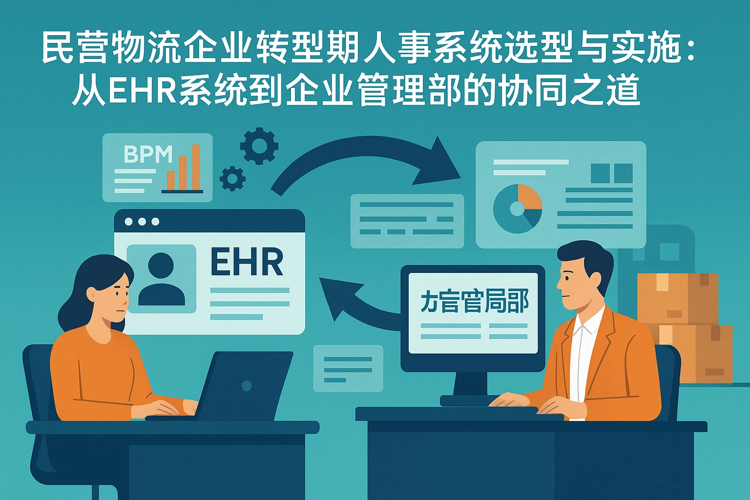 民营物流企业转型期人事系统选型与实施：从EHR系统到企业管理部的协同之道