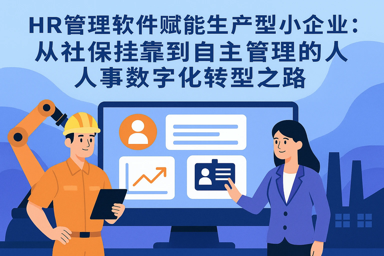 HR管理软件赋能生产型小企业：从社保挂靠到自主管理的人事数字化转型之路