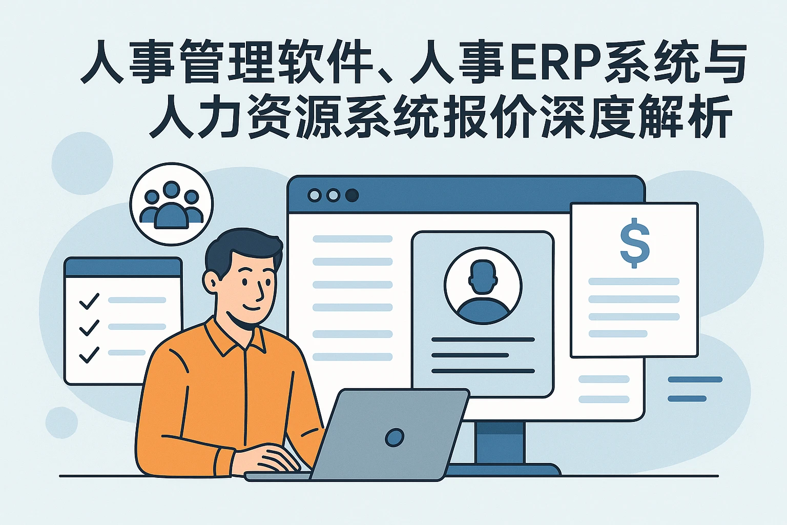 人事管理软件、人事ERP系统与人力资源系统报价深度解析
