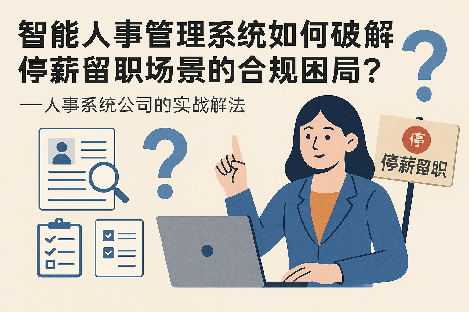 智能人事管理系统如何破解停薪留职场景的合规困局？——人事系统公司的实战解法