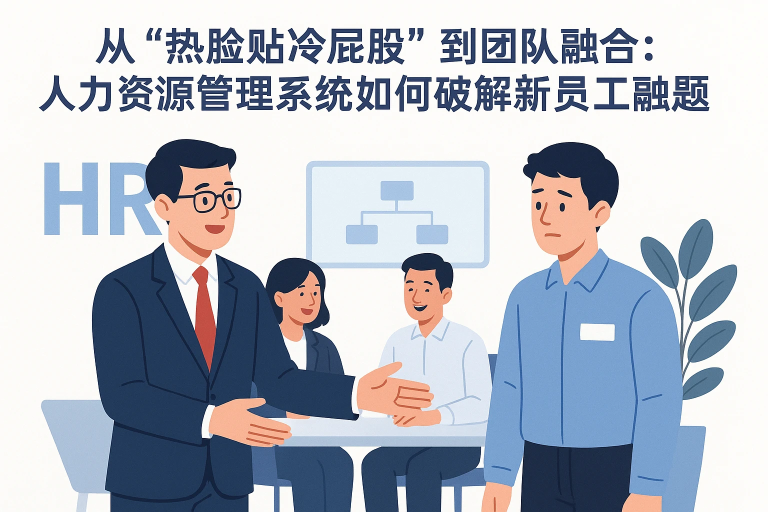 从“热脸贴冷屁股”到团队融合：人力资源管理系统如何破解新员工融入难题