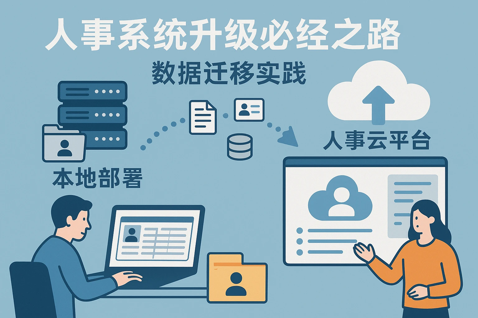 人事系统升级必经之路：从本地部署到人事云平台的数据迁移实践