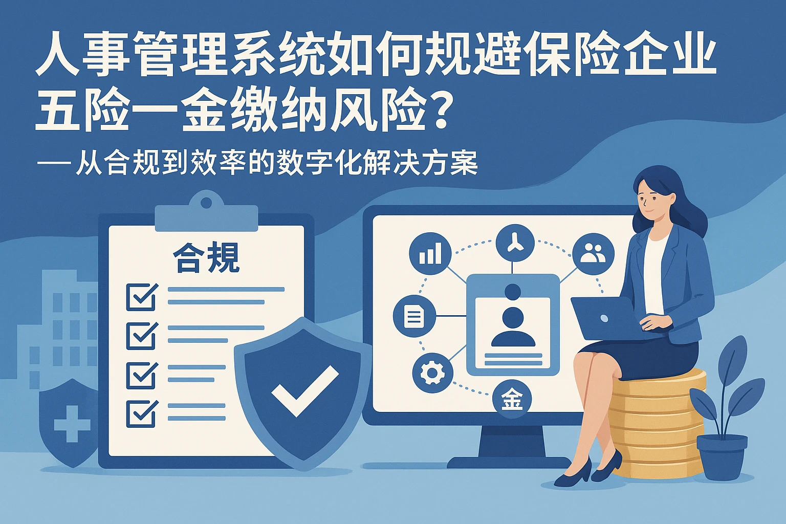 人事管理系统如何规避保险企业五险一金缴纳风险？——从合规到效率的数字化解决方案