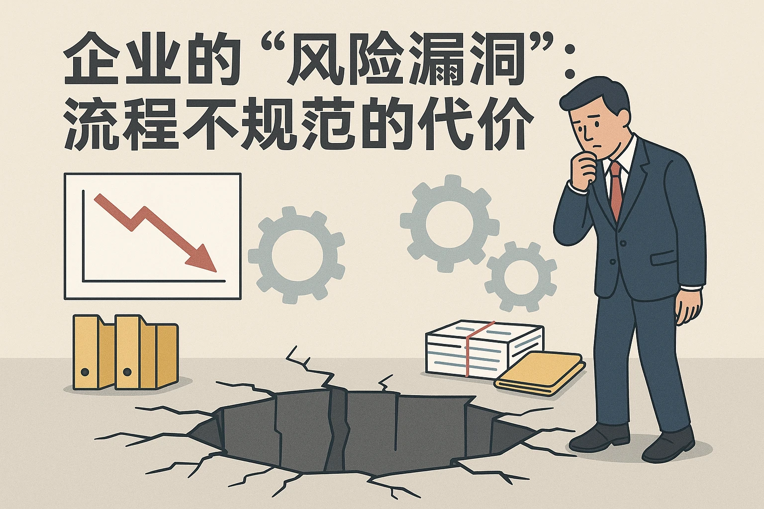 2. 企业的“风险漏洞”：流程不规范的代价