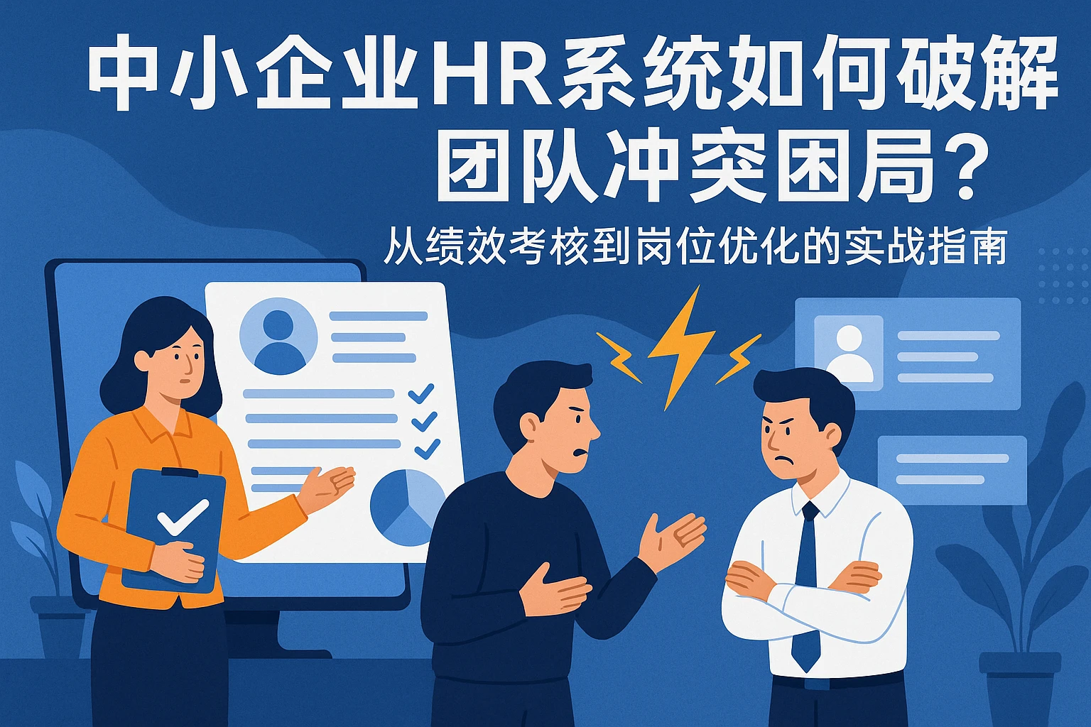 中小企业HR系统如何破解团队冲突困局？从绩效考核到岗位优化的实战指南