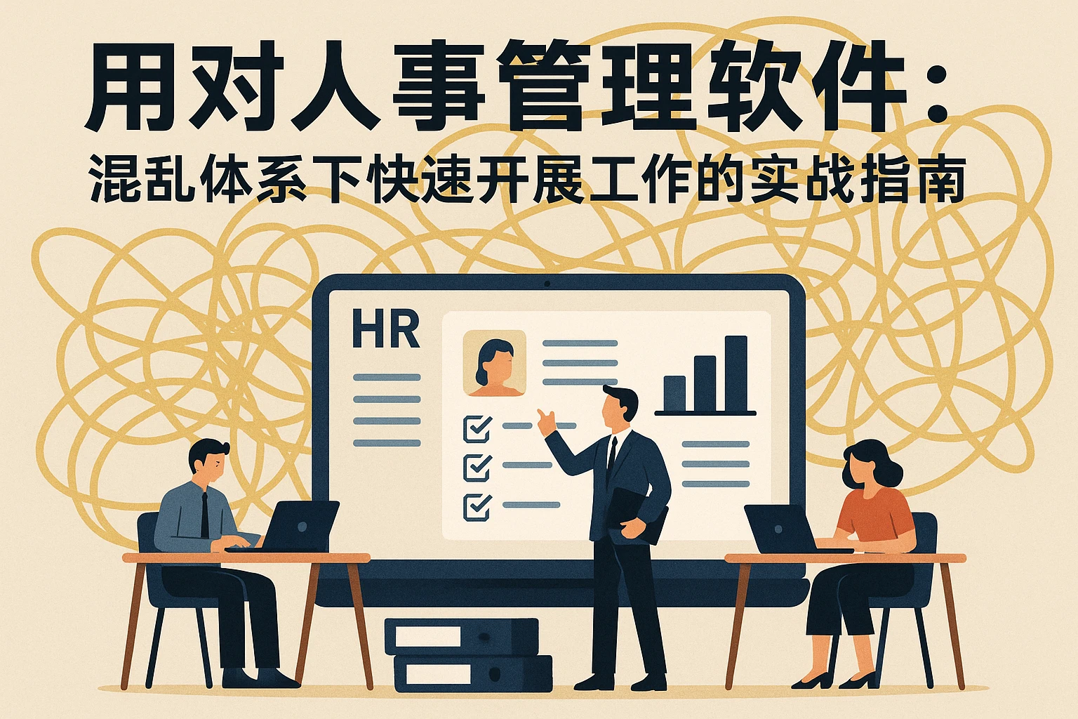 用对人事管理软件：混乱体系下快速开展工作的实战指南