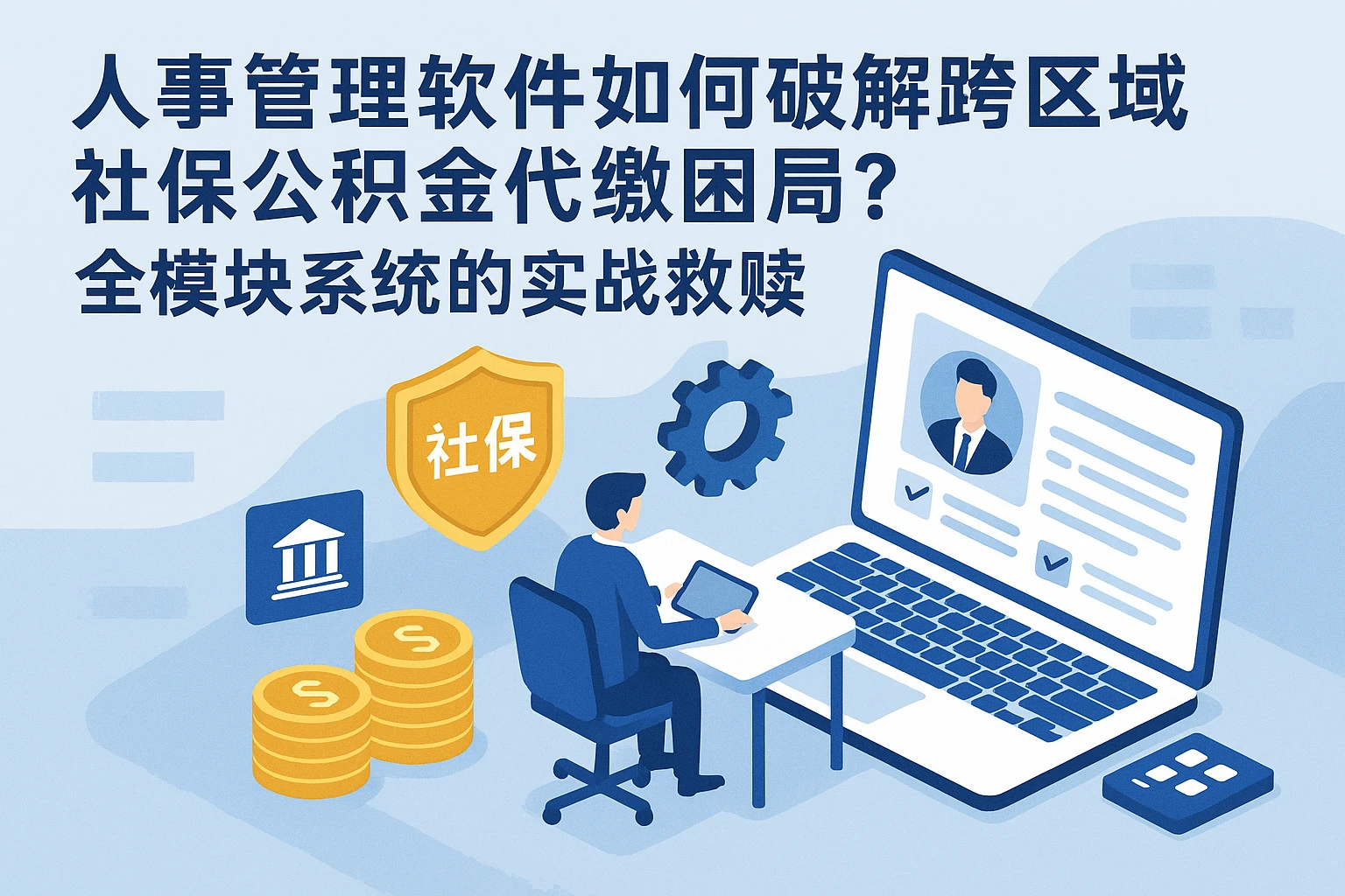 人事管理软件如何破解跨区域社保公积金代缴困局？全模块系统的实战救赎
