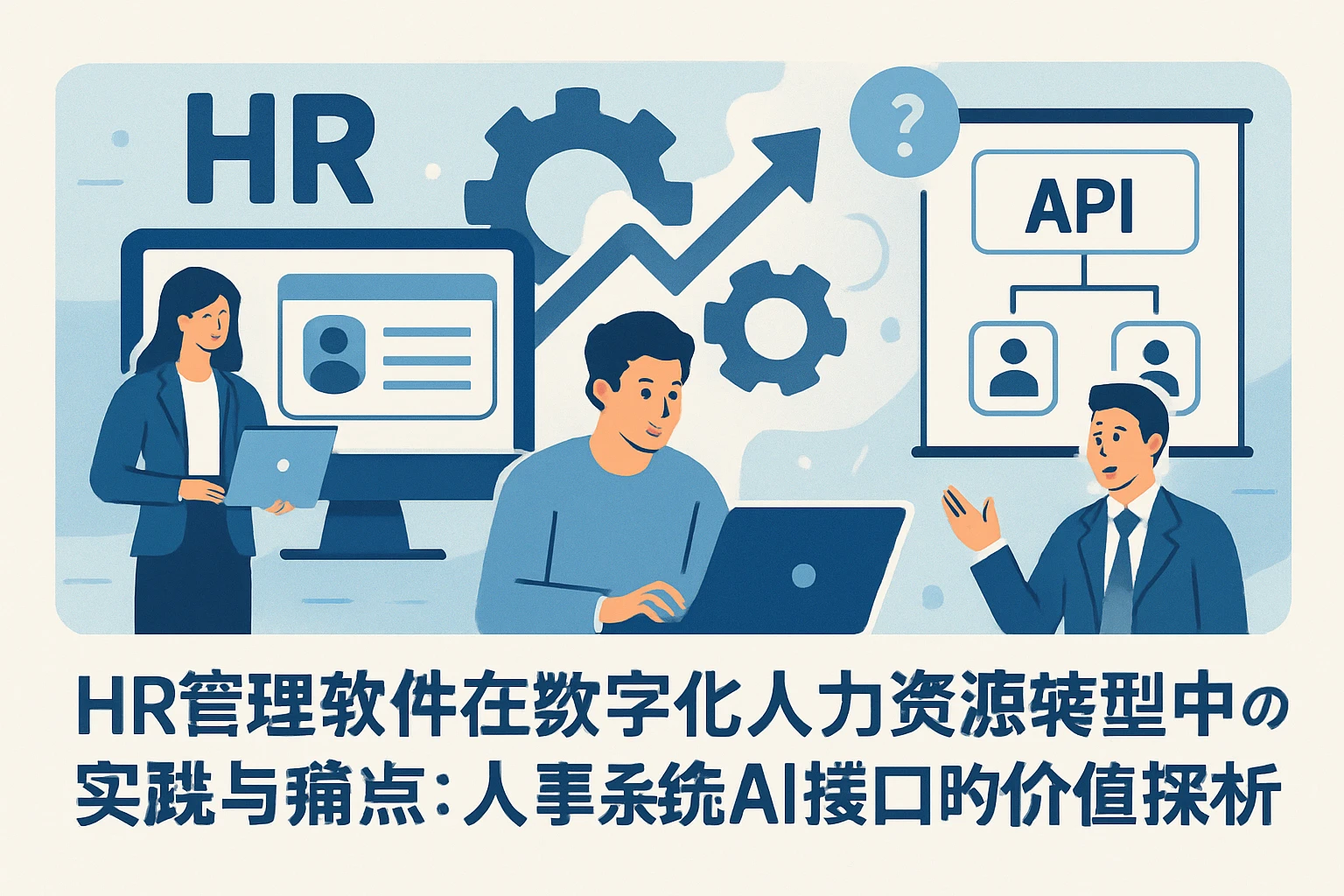 HR管理软件在数字化人力资源转型中的实践与痛点：人事系统API接口的价值探析