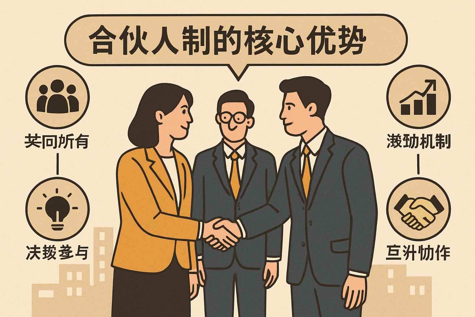 合伙人制的核心优势