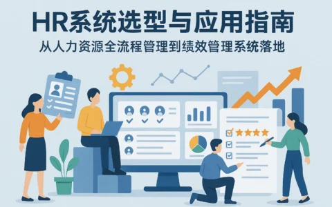 HR系统选型与应用指南：从人力资源全流程管理到绩效管理系统落地