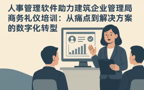 人事管理软件助力建筑企业管理层商务礼仪培训：从痛点到解决方案的数字化转型