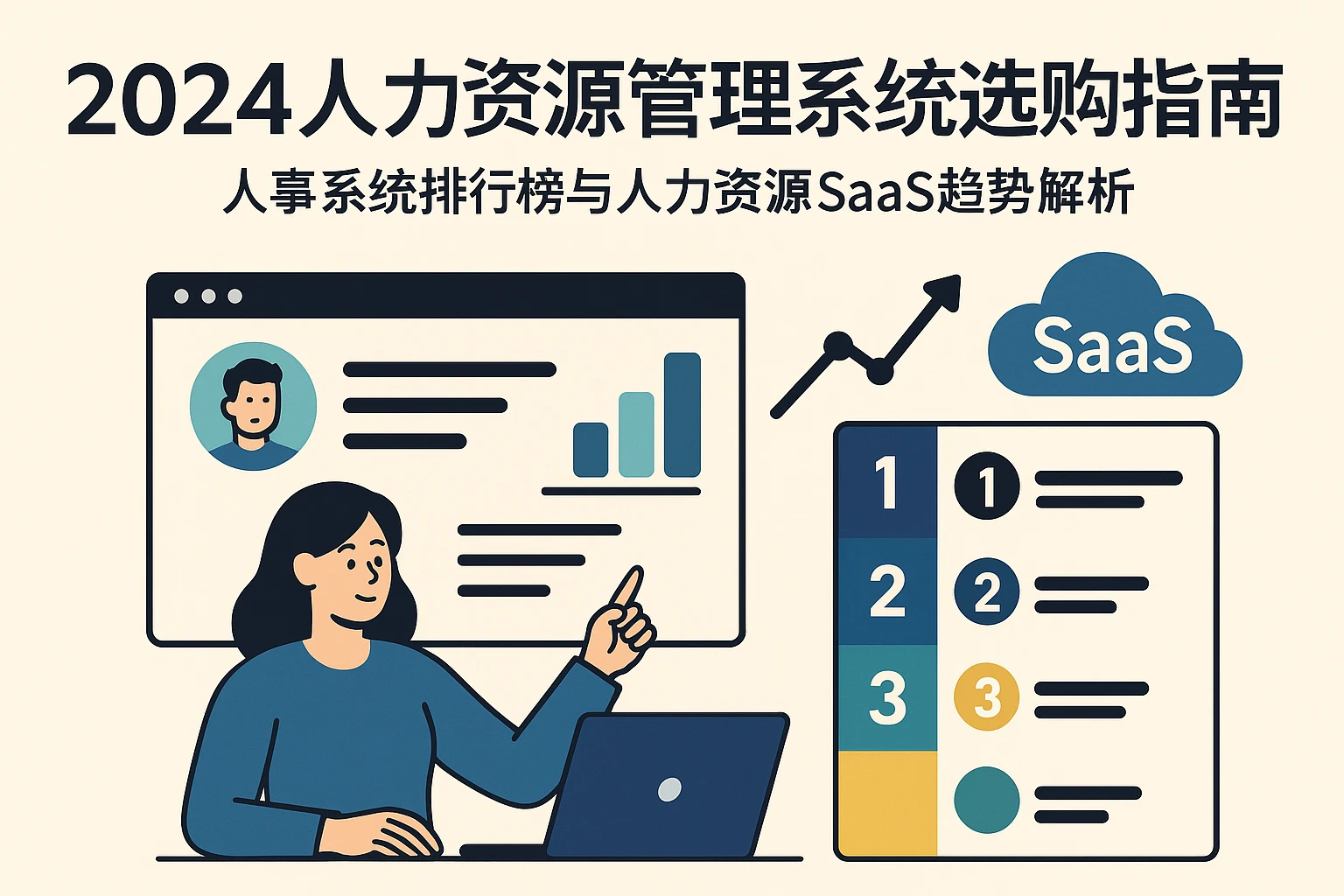 2024人力资源管理系统选购指南：人事系统排行榜与人力资源SaaS趋势解析