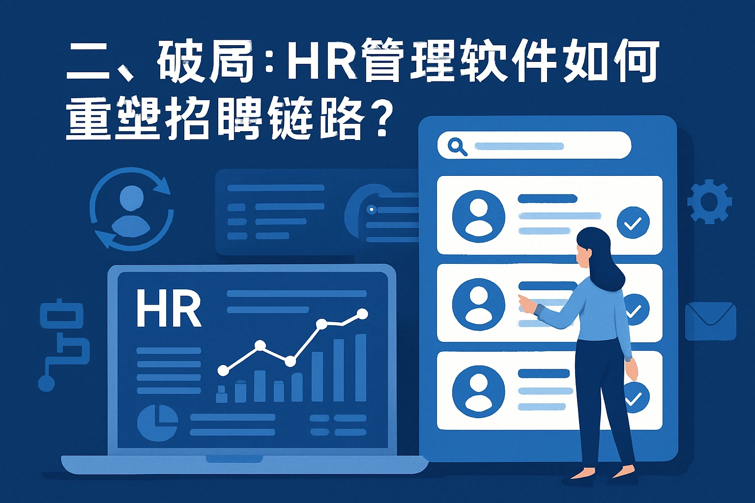 二、破局：HR管理软件如何重塑招聘链路？