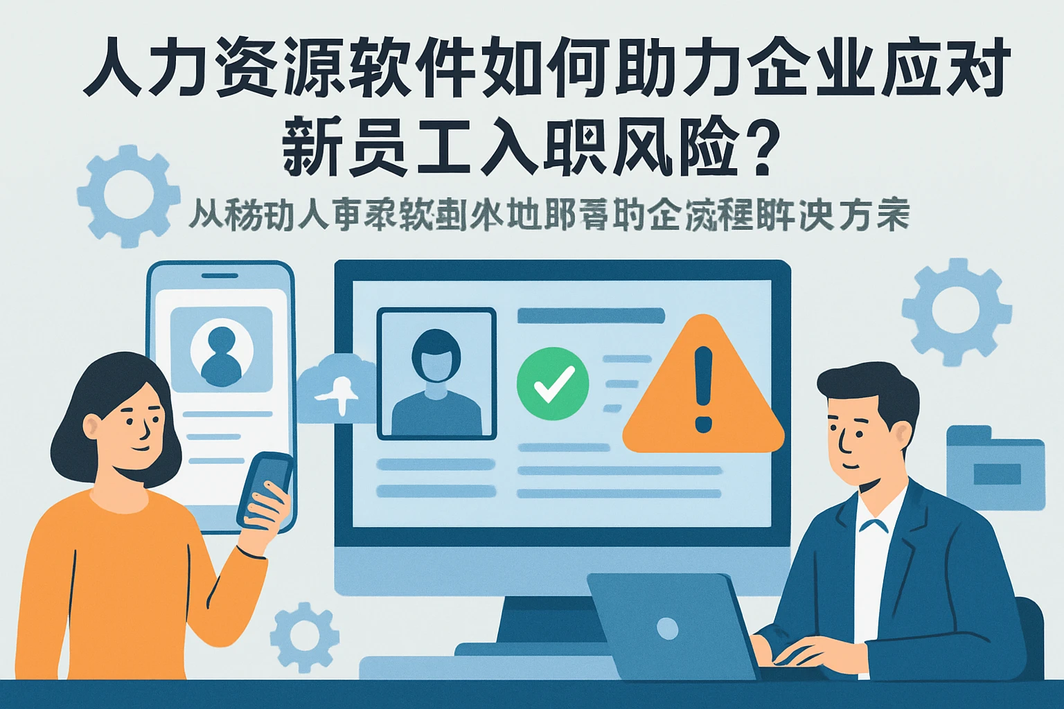 人力资源软件如何助力企业应对新员工入职风险？——从移动人事系统到本地部署的全流程解决方案